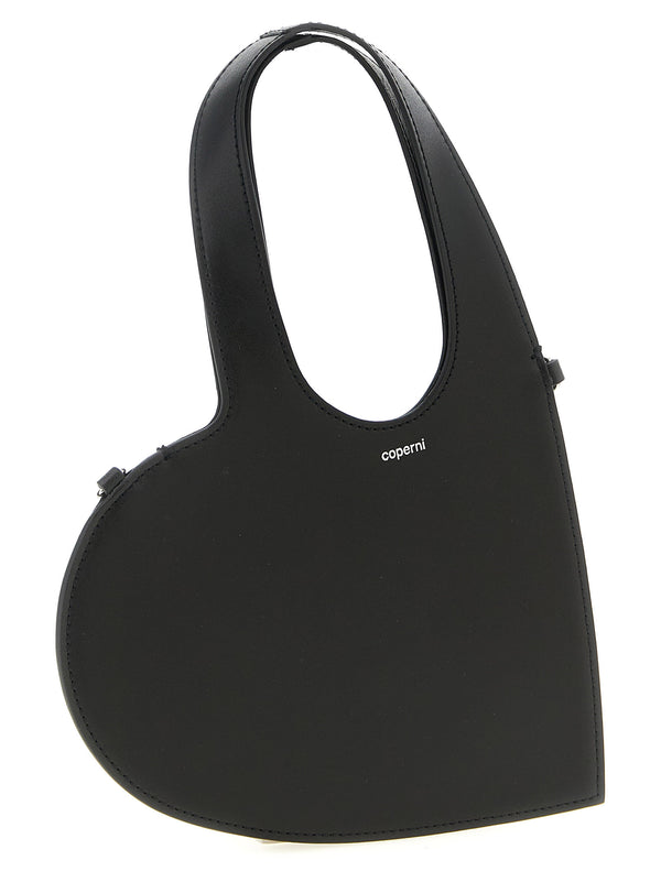 Mini Heart Hand Bags Black