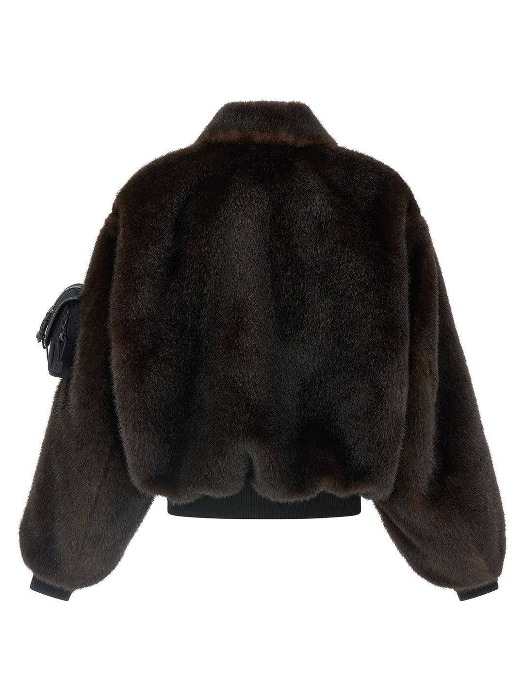 Coperni Faux  Bomber Jacket Fur - Brown | 189b51bd8b86d0d06e5173969320f98aba9df5d9