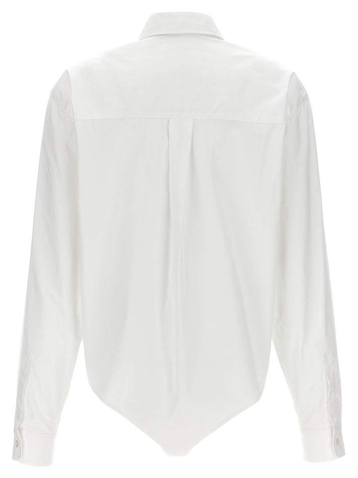 Bodysuit Shirt Shirt, Blouse White