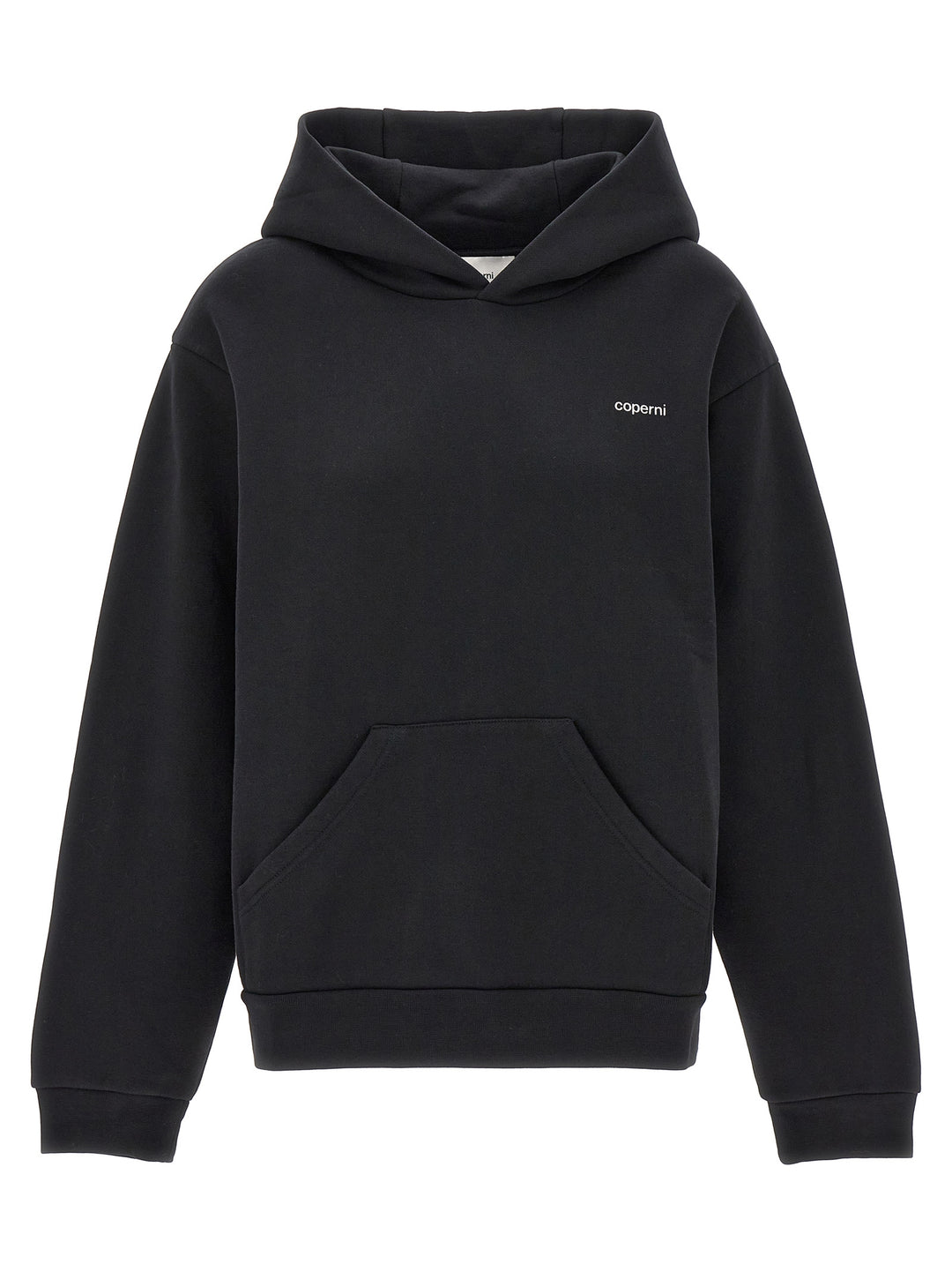 Logo Print Hoodie Sweatshirt Black