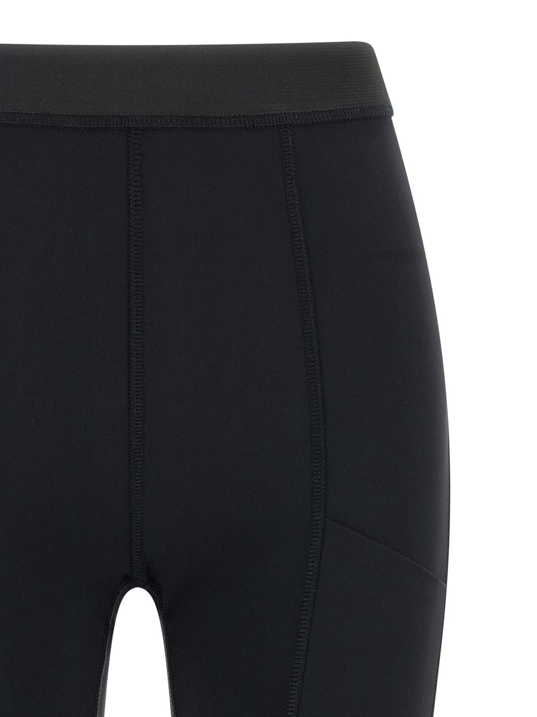 Coperni Cycling Capri Leggings - Black | 423006fb5ddc7a891387f8c400b2f7450eca5b9e