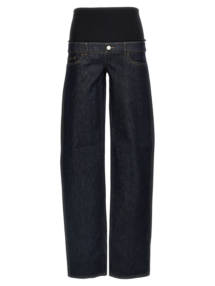 Jersey Hybrid Jeans Blue