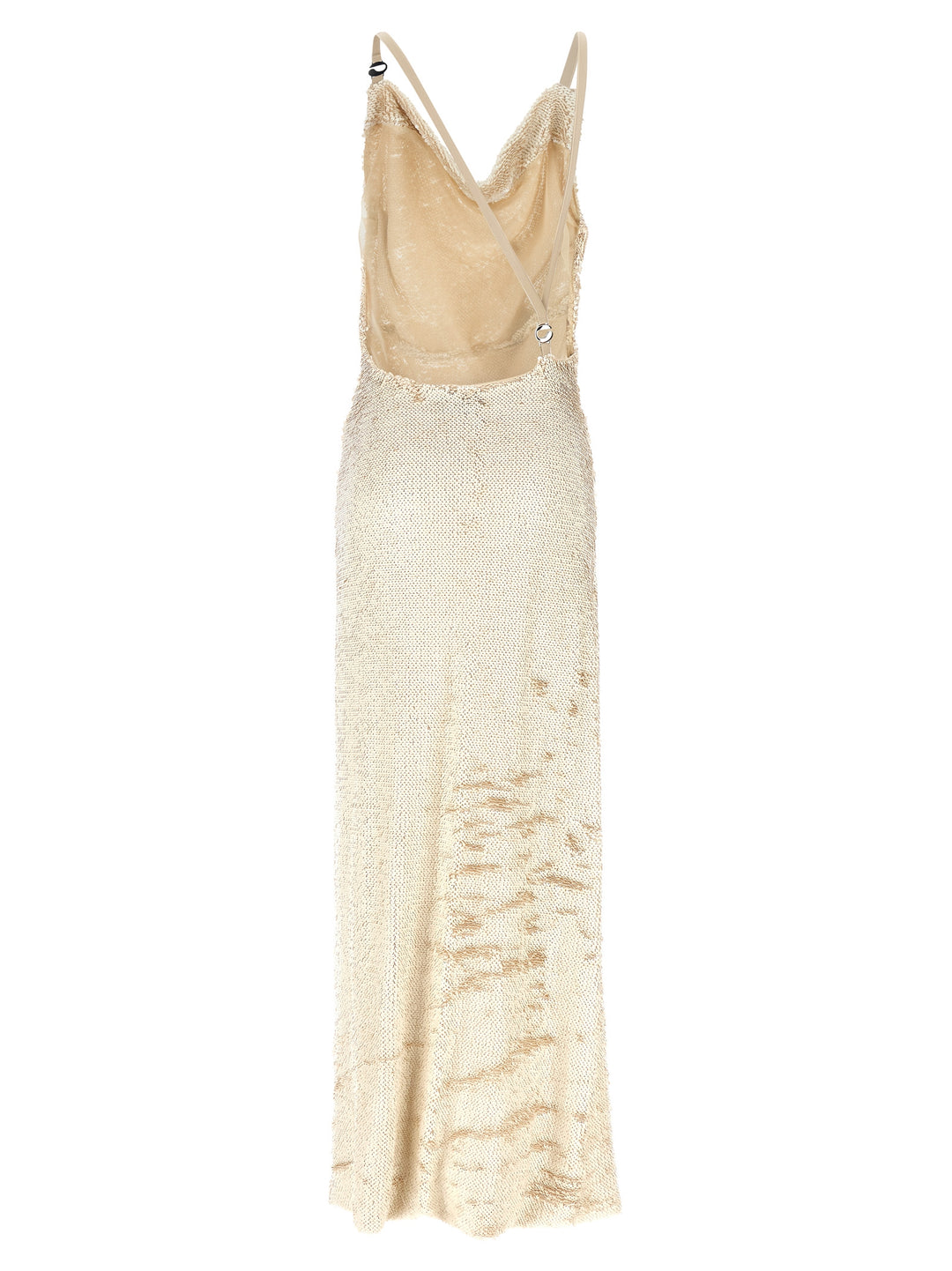 Coperni Sequin Dress Dresses - Beige | edda37e73a40a79900c660d9a46032ce93d13957