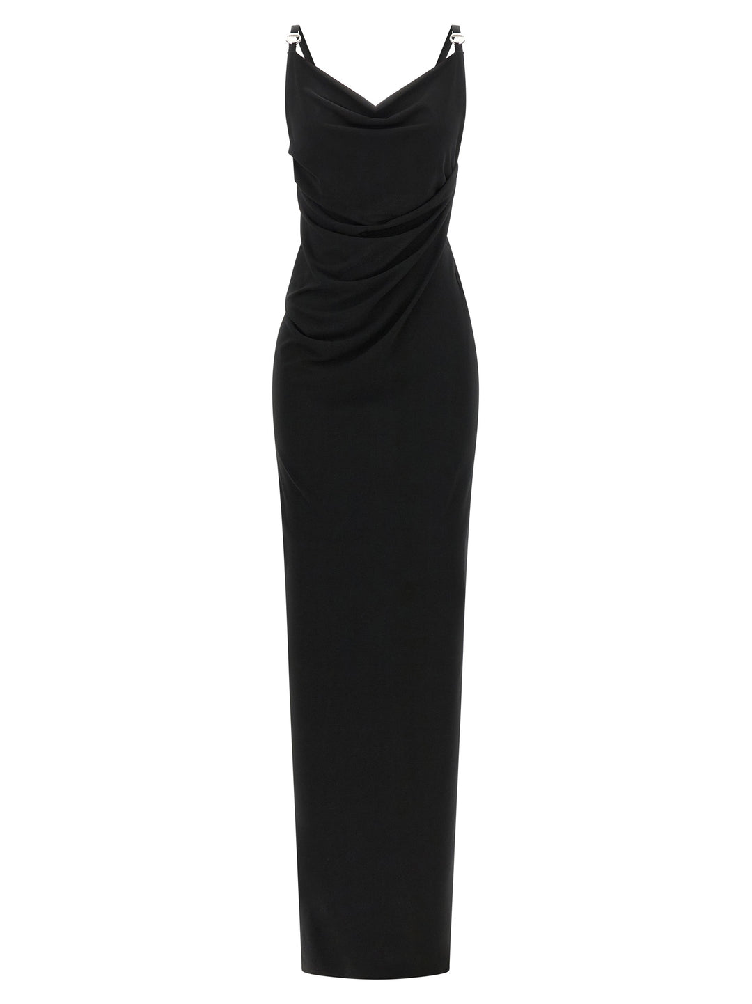 Coperni Metallic Logo Dress Dresses - Black | 7dd7034788555540ebc6f1e380dffa2eddd0726b