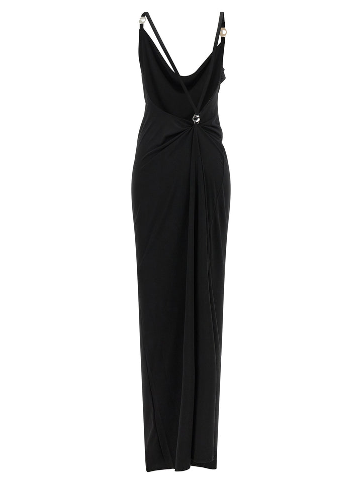 Coperni Metallic Logo Dress Dresses - Black | fd969f200b58b12067f2d4e886ee8aa212f155e4