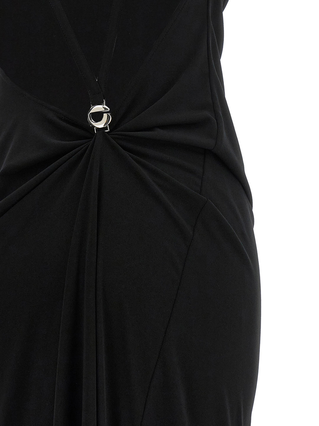Coperni Metallic Logo Dress Dresses - Black | 68561970f7616ad9d36e0844d4038a2e79d576d5