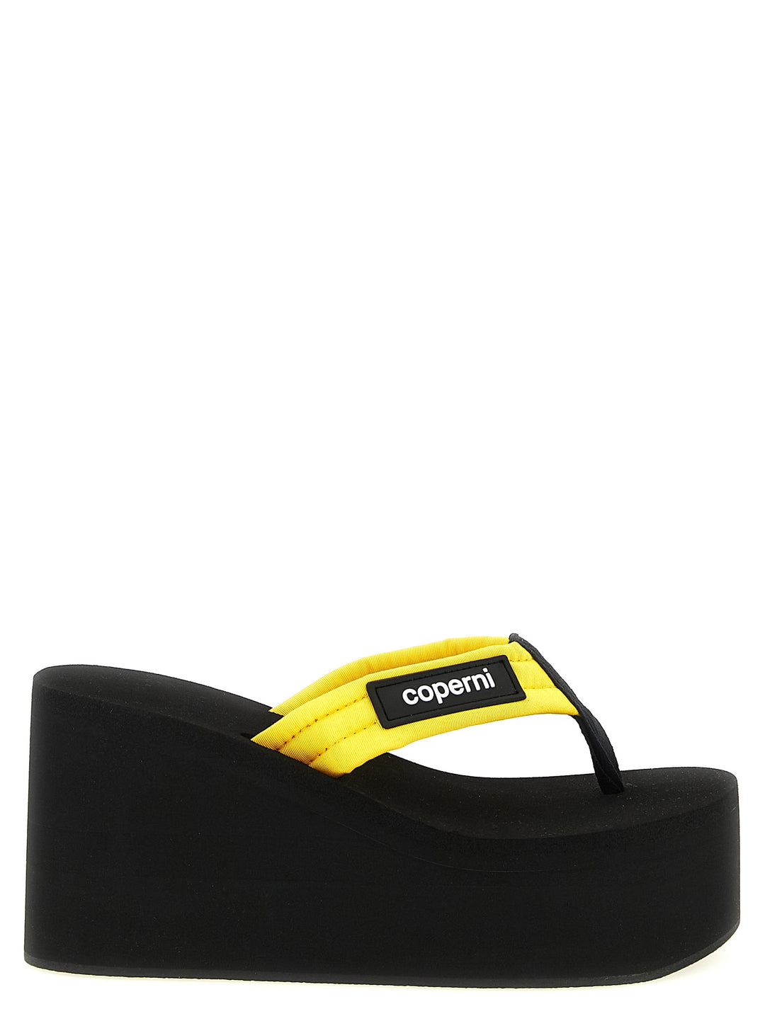 Coperni Thong Sandals Wedges - Yellow | 70fcb2df0954069dd61dbd43f189aeeba483433e