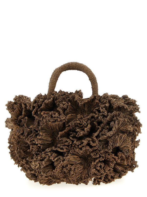 Coral Hand Bags Brown