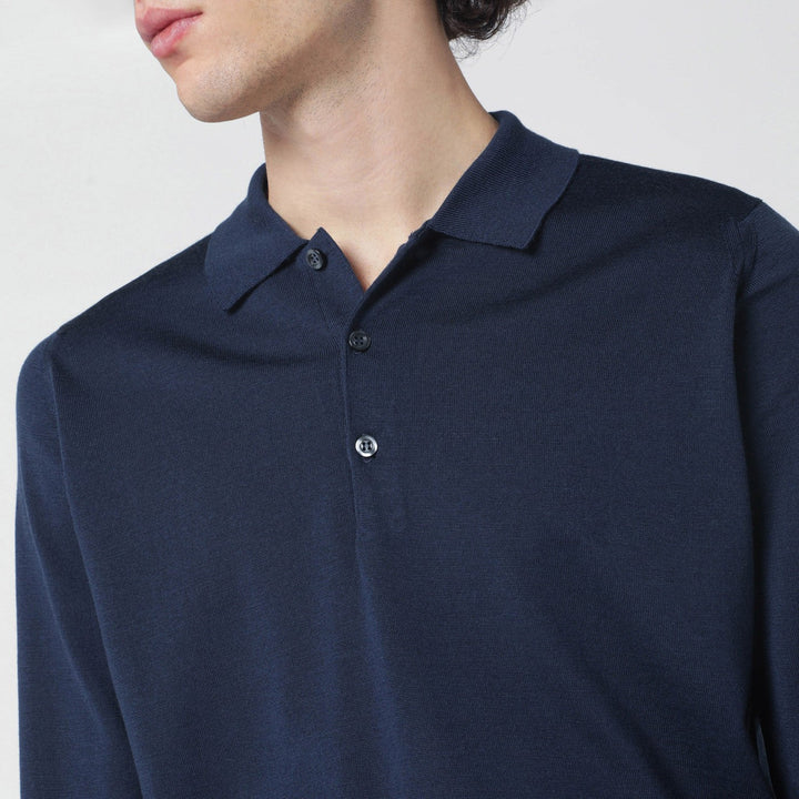 John Smedley Shirts & Tops - Blue | 21856ae0c9a5e95a2fbbafec18037ecb4571414b
