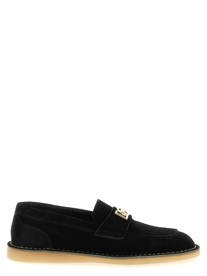 Dolce & Gabbana Casual Loafers - Black | b2f5779a26bf86d785d6b34275487dd707705a25