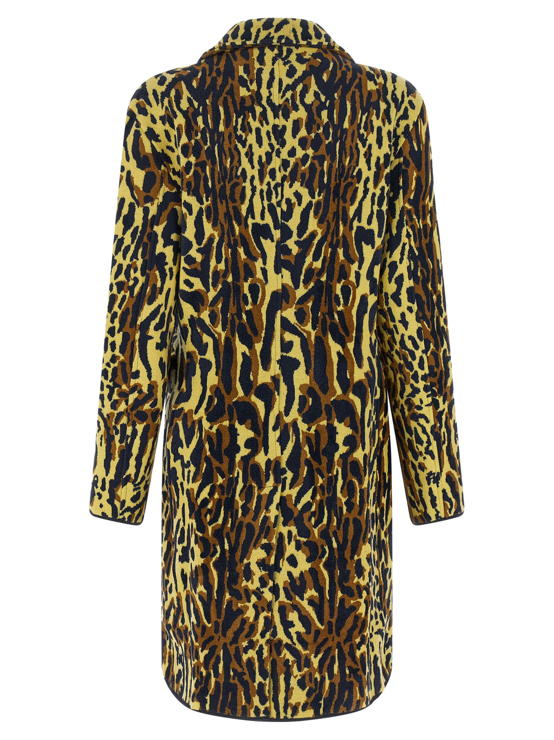 Marni Animalier Jacquard Wool Coat Coats and Trench Coats - Multicolor | 6aade2895406b343f4330b865c6d802e25361c1e