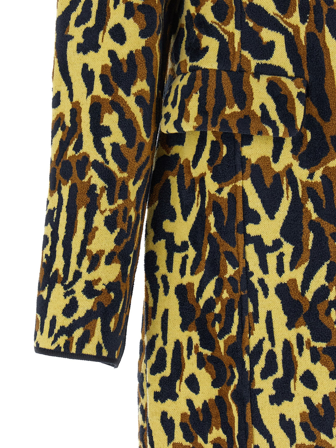 Marni Animalier Jacquard Wool Coat Coats and Trench Coats - Multicolor | f9ed1ecb4025e85d804f379ff4be835cf84f18c0
