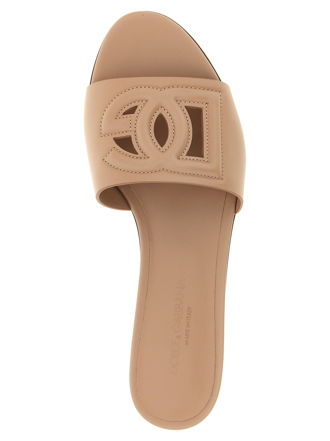 Dolce & Gabbana Dg Millennials Sandals - Beige | 4ab530f792a6cc905a2b3f615e342ecb90c4fabd