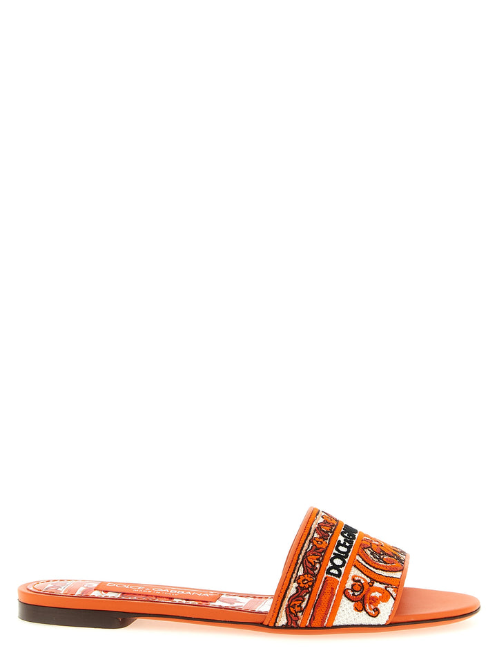 Dolce & Gabbana Bianca Sandals - Orange | d9ecfcd9538755b044277b58988599e58f34b44f