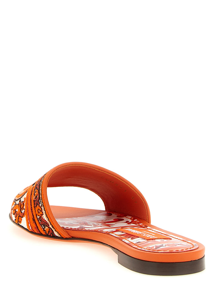 Dolce & Gabbana Bianca Sandals - Orange | e41cebbd52db14a43673ebe045d0326e80407a62