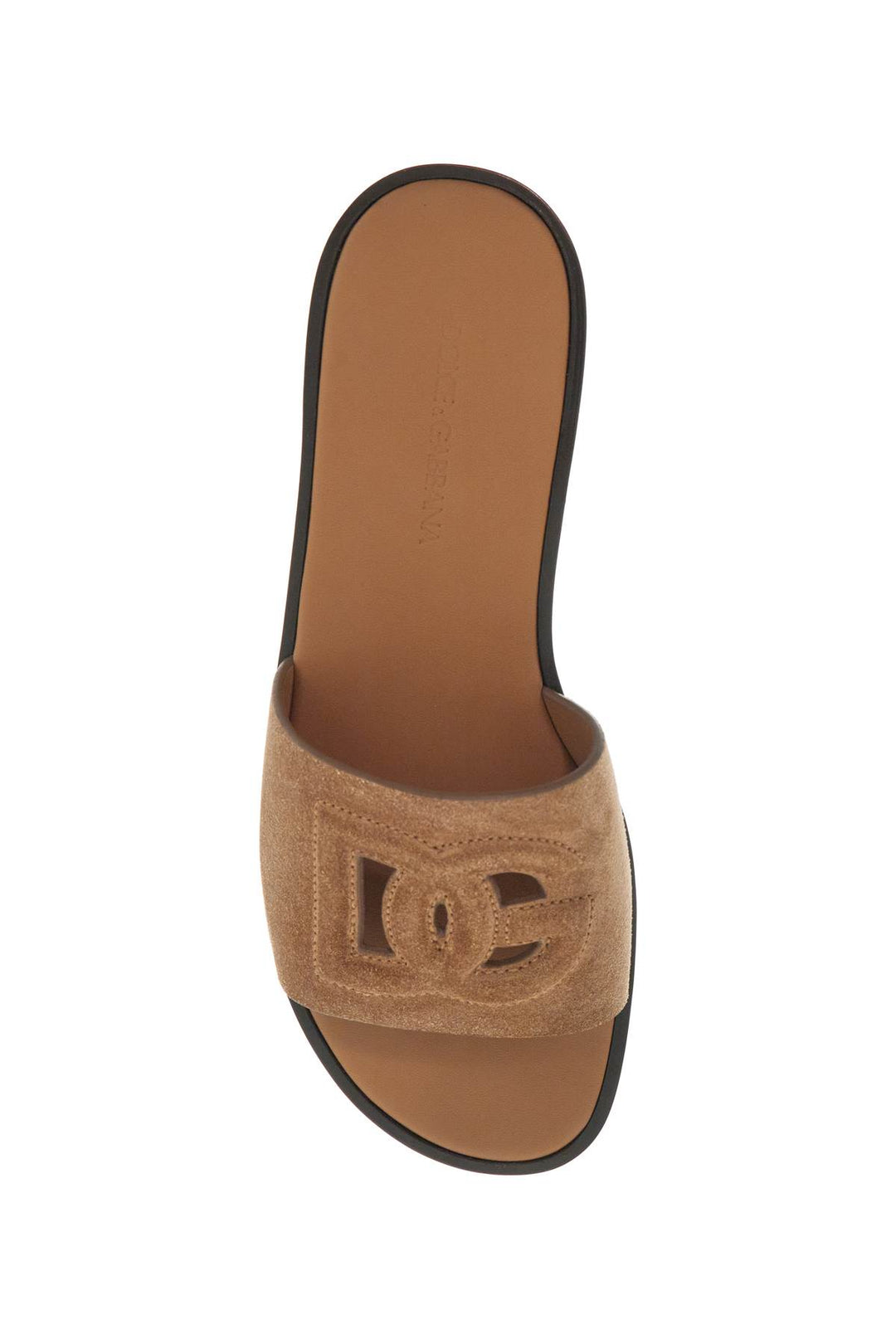 Slides Dg Logo In Suede