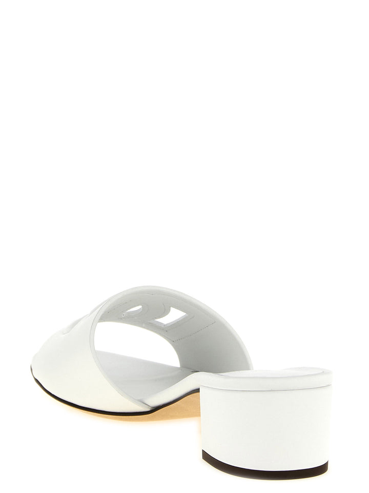 Dolce & Gabbana Dg Sandals - White | ef57692ed5bd84ffb2fa162fcdba36ad12450d77