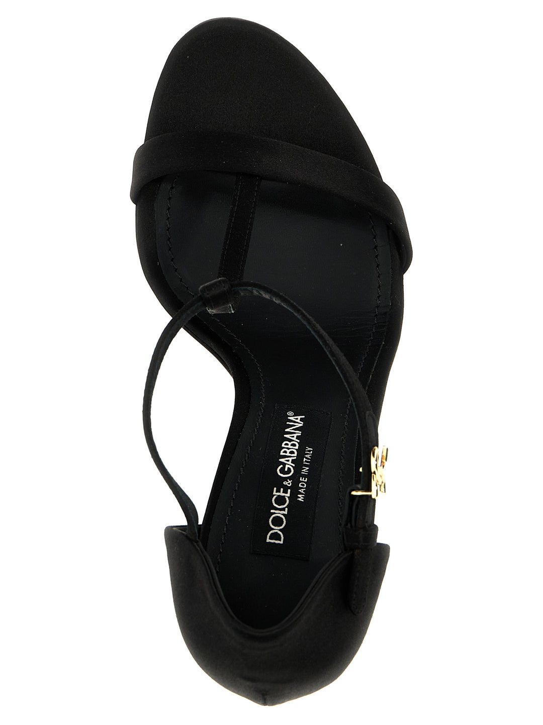 T-Bar Sandals Black