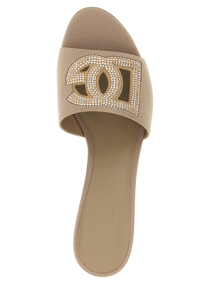 Dolce & Gabbana Karol Sandals - Gray | 583956e9f389f9740ef4a48501f359e4237ce54a