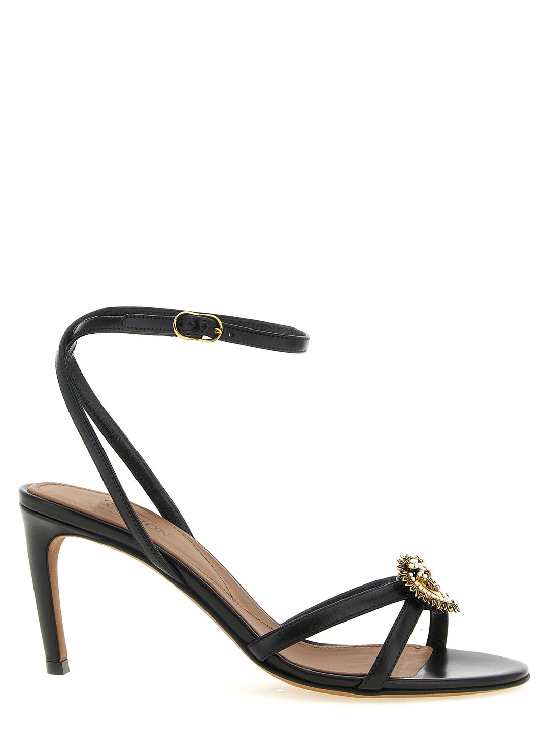 Dolce & Gabbana Devotion Sandals - Black | 49906a44c152016d4814015eeacd2c28d4cce481