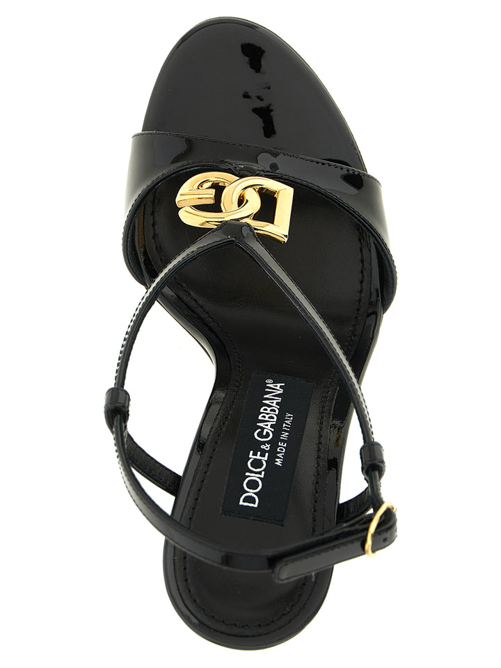Dolce & Gabbana Keira Sandals - Black | 2fe28e57f9992cd6f657d02b07b8a22529c95f80