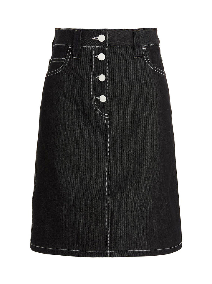 Sunnei Denim Skirt Skirts - Blue | 06e4300c9c9902ccaf54ae23758e209163660976