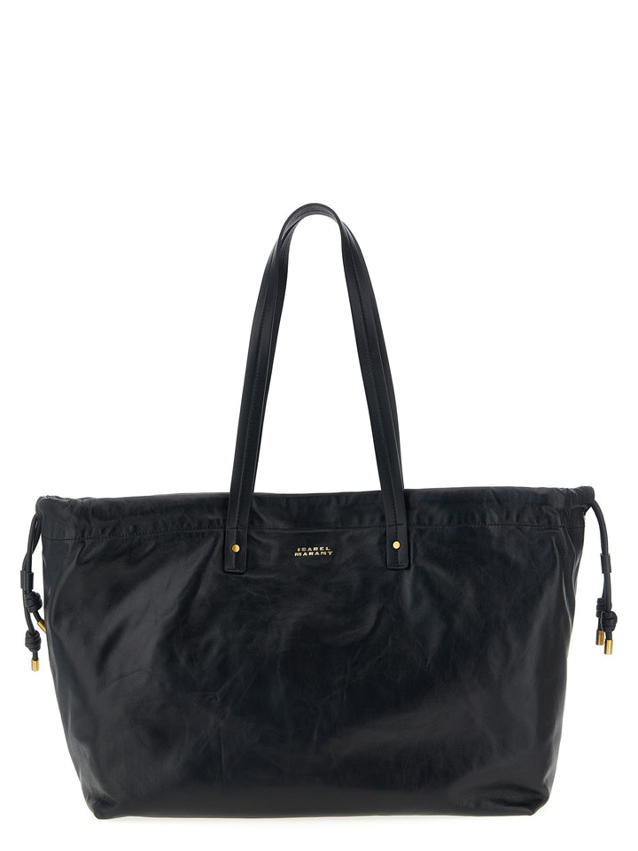 Isabel Marant Silven E/W Tote Bag - Black | ac8e71cd367347070e39358684c7997ed4039f25