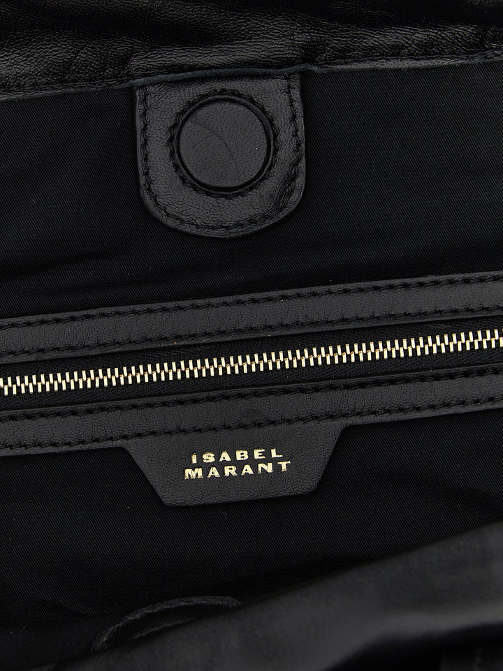 Isabel Marant Silven N/S Shoulder Bags - Black | 01c566fc2ed3c86693b23f7298eda8f91ece3cbc