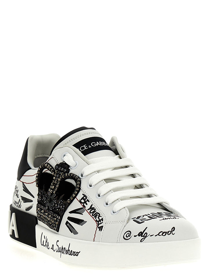 Portofino Sneakers White/Black