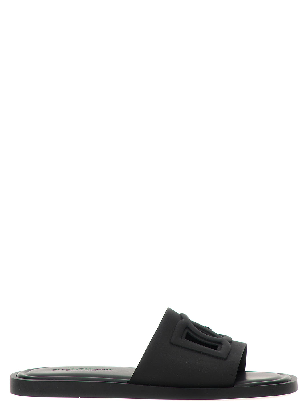 Dolce & Gabbana Dg Sandals - Black | 6444973d185c59d275a4587ecc31b09ba3355fad