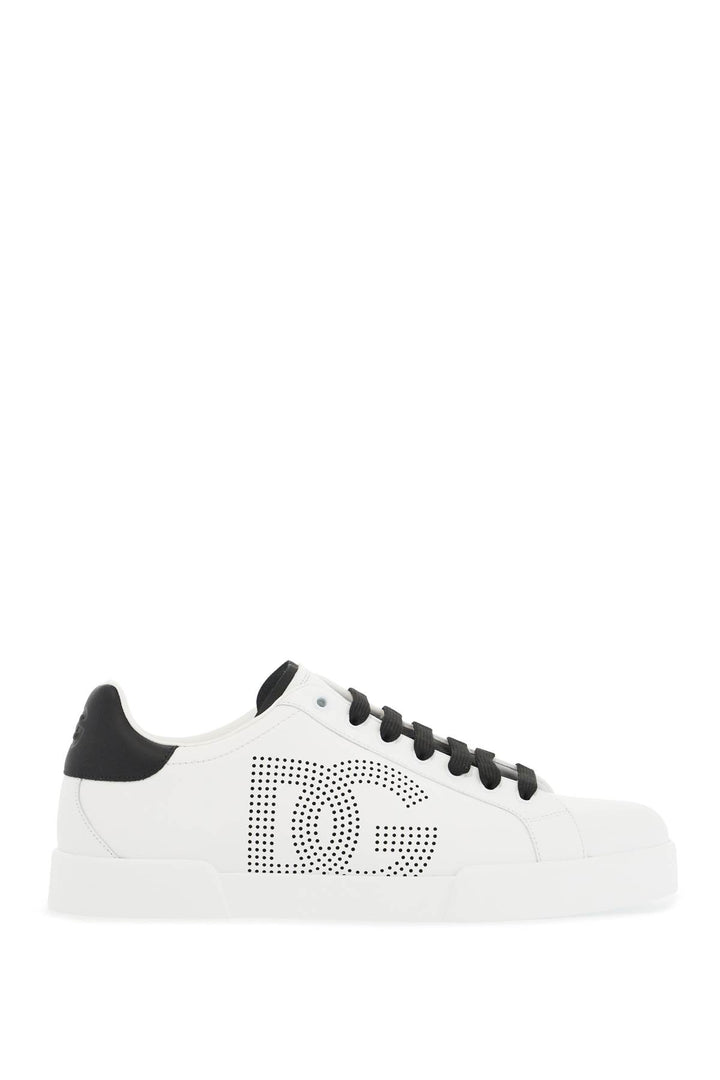 Sneakers Portofino Con Logo Traforato