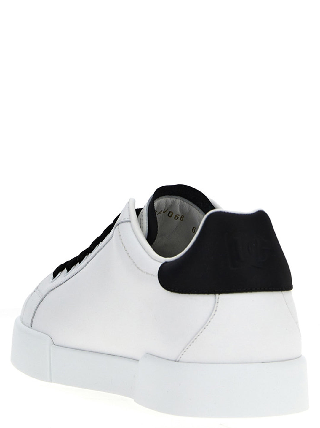 Dolce & Gabbana Portofino Sneakers - White/Black | ab62c7186c9c456d3d9a8a21da008c01bf3c2be0