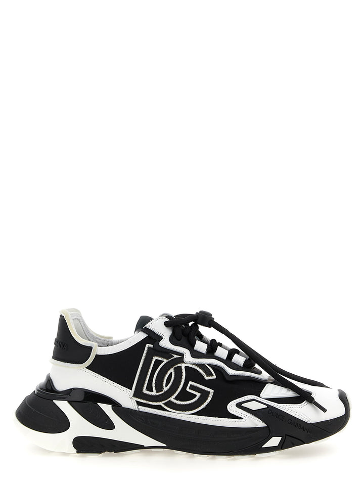 Dolce & Gabbana Daymaster Sneakers - White/Black | b62d1169b1daddb2c826e4f89b52d4fd0882c4f9