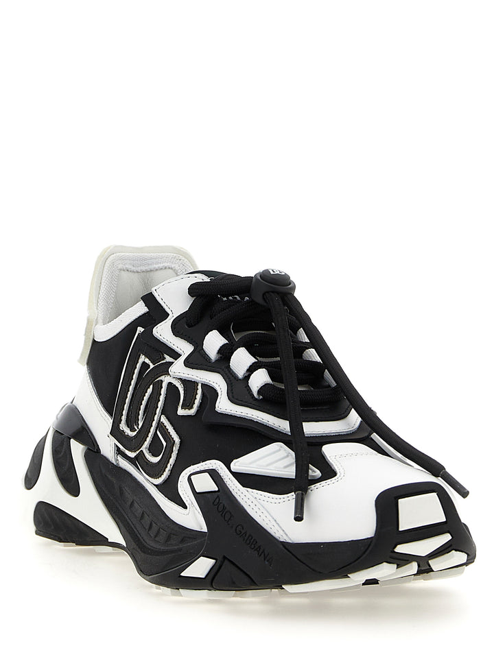 Dolce & Gabbana Daymaster Sneakers - White/Black | 95054804dae1ac23682719b723d7cd4a67ed927f