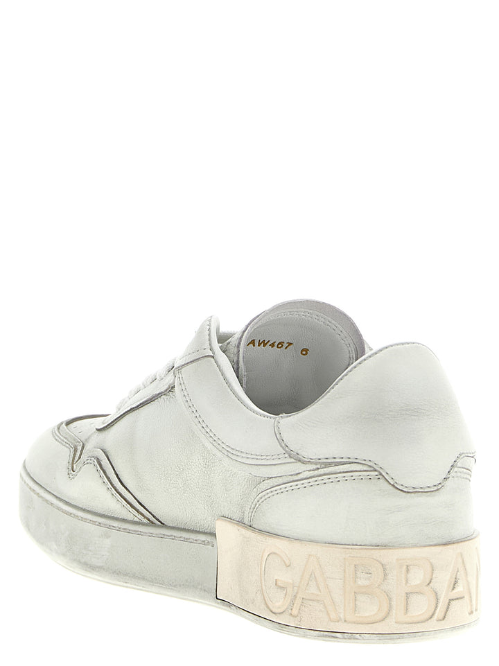 Dolce & Gabbana Portofino Sneakers - White | ce3ab73a41ca4efe0ab1a5be3696877313b2e1bb