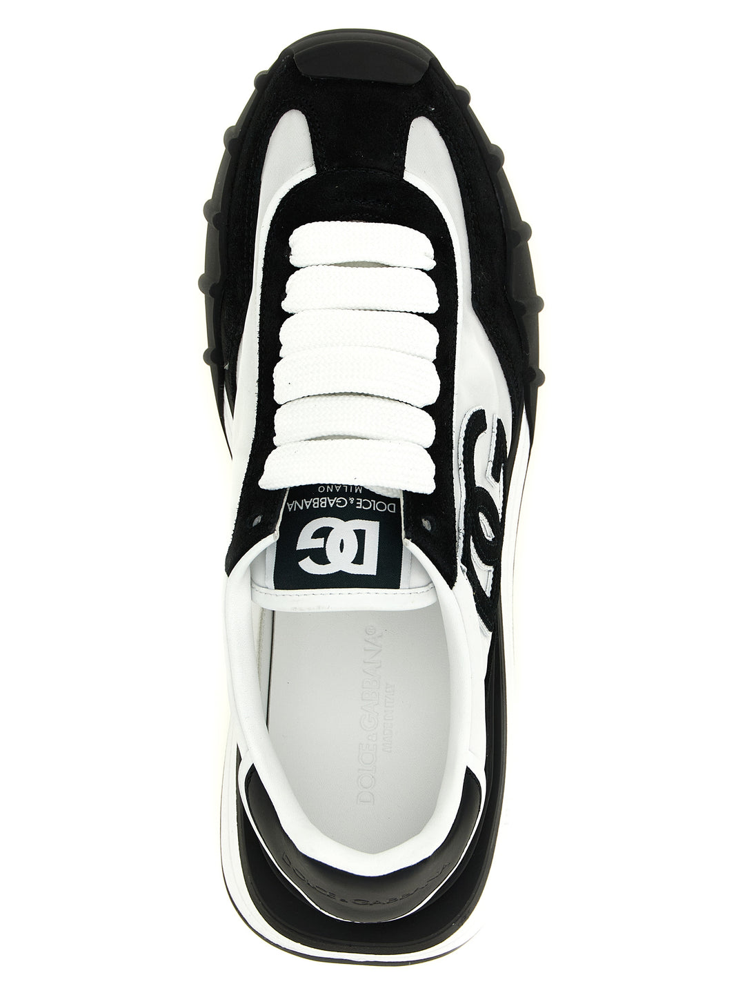 Dolce & Gabbana Dg Athletic Sneakers - White/Black | 21e55203ba71302169ae7ec3516329addefea1f8