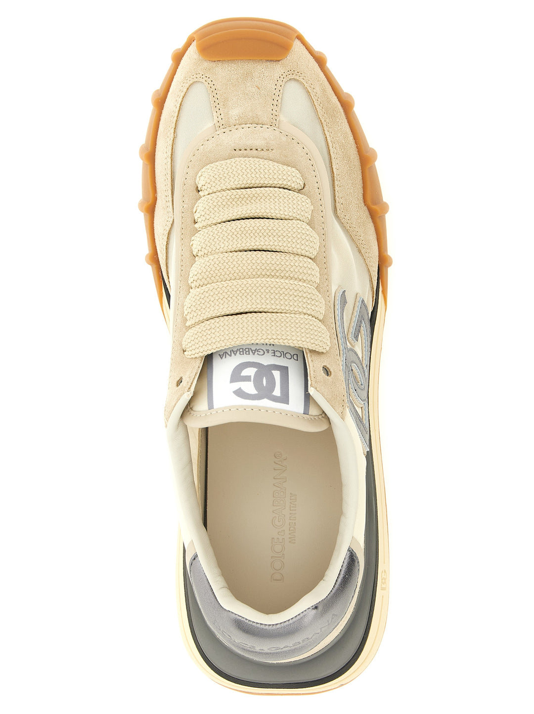 Dolce & Gabbana Dg Athletic Sneakers - Silver | 86e669430afdadde3f8ddf9a1ecd3a7d4c9b62e7