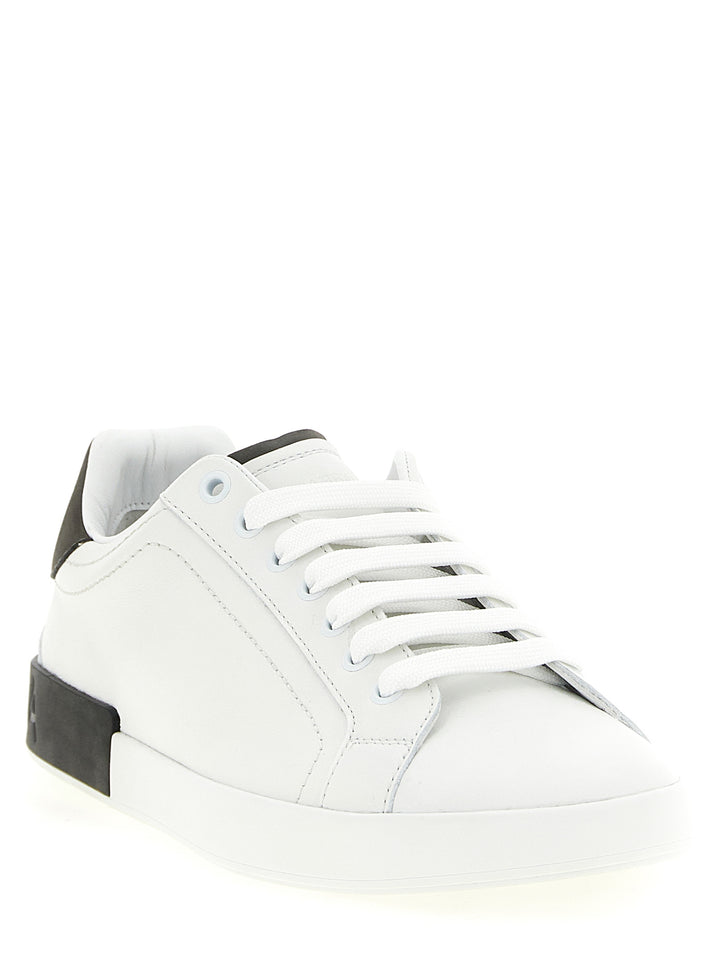 Dolce & Gabbana Portofino Sneakers - White | 384c3b7a33ca2beb8d140df9b69fb0433bf630dc
