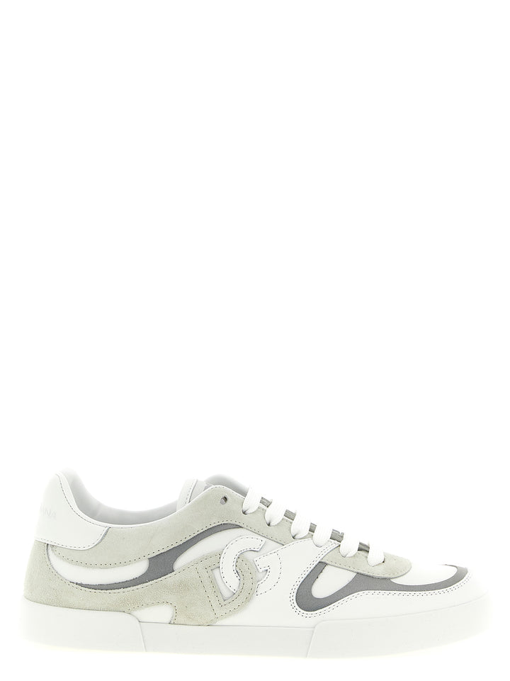 Dolce & Gabbana Portofino Sneakers - Gray | 35d60564b4039992c0970b89132d3b4571947aee