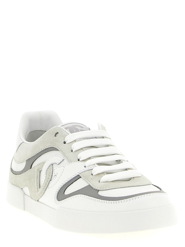 Dolce & Gabbana Portofino Sneakers - Gray | 3abfdabc73728ba029f65fa804b157f151d41613