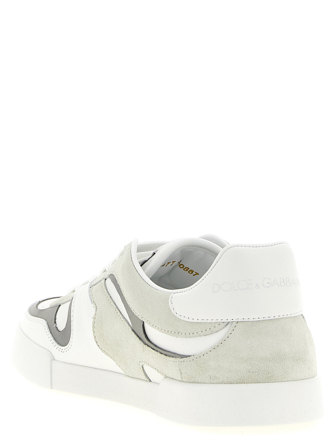 Dolce & Gabbana Portofino Sneakers - Gray | 8d0fa9bab7961b5f49ee1dff1ab717b76319d98b