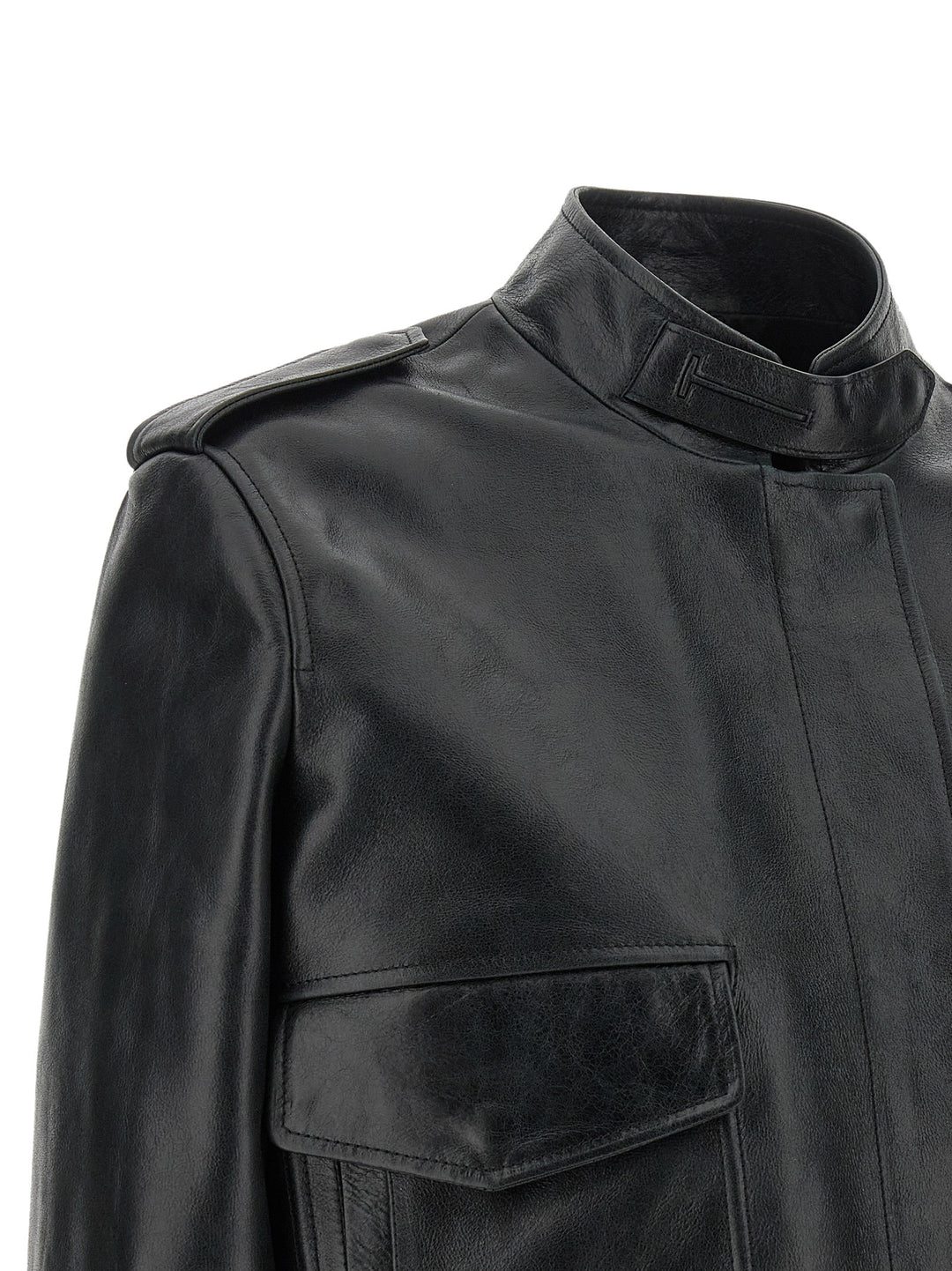 Tom Ford Aviator Puffer Jackets - Black | 67913f5938890df5d5d5cc32a7f13b4bd493e7d5