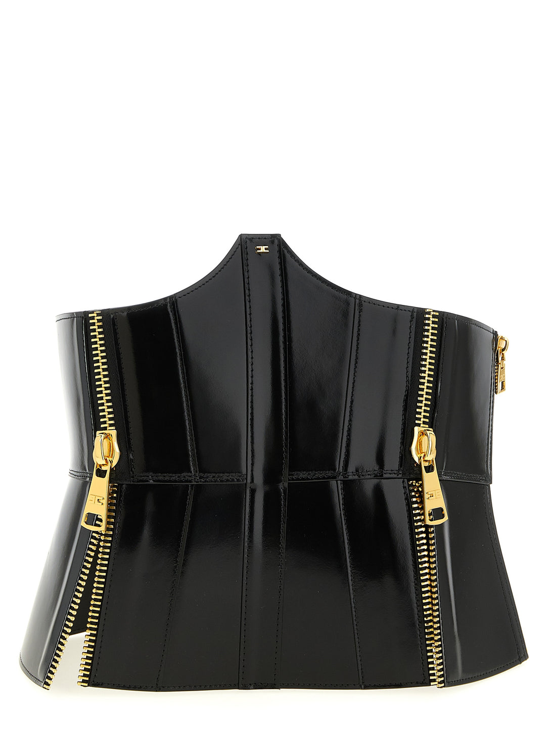 Elisabetta Franchi Bustier Belt Belts - Black | 8ad2fec407004c8a038cd4759be79b3926940fc2