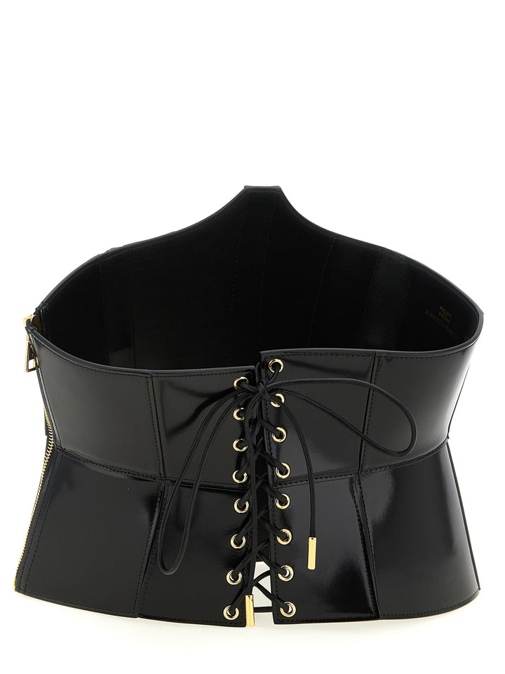 Elisabetta Franchi Bustier Belt Belts - Black | 7ba2ed3dcf8dec8d5505723ce9015c045e6e7fb5