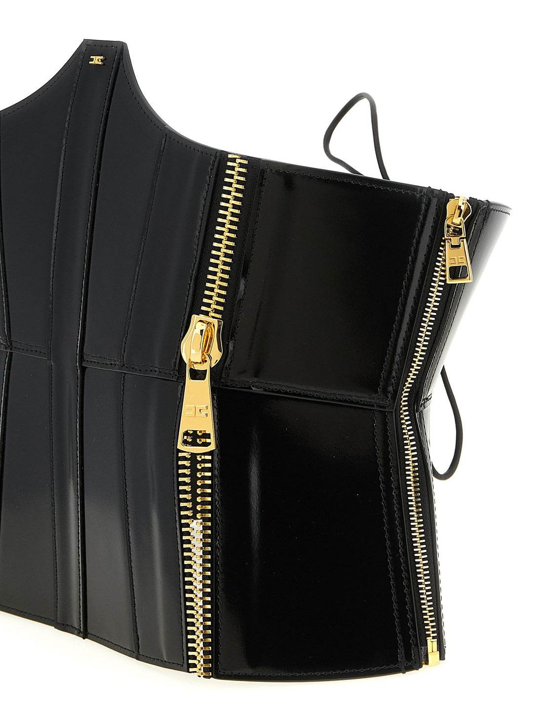 Elisabetta Franchi Bustier Belt Belts - Black | 8718545a927317e6bef03024d8572ae4fcac402a