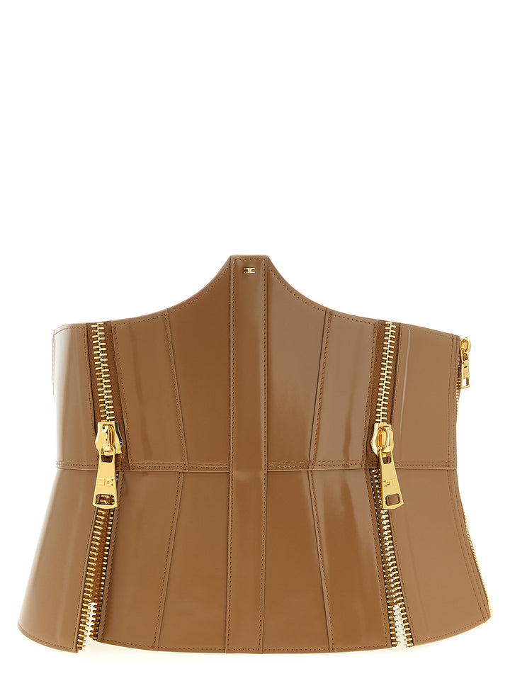 Elisabetta Franchi Bustier Belt Belts - Brown | 72e3ec1e08909ea416b5f76c1a8fd92499379d83