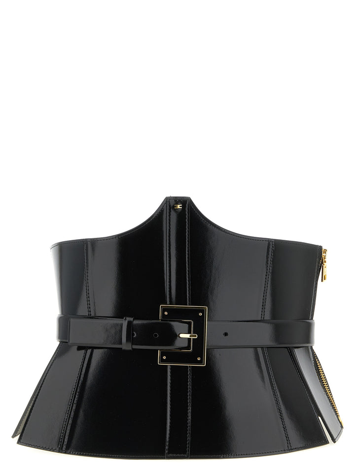 Elisabetta Franchi Corset Belt Belts - Black | 3545fd88fbdb1cca79ba529217a9f2240f48c618