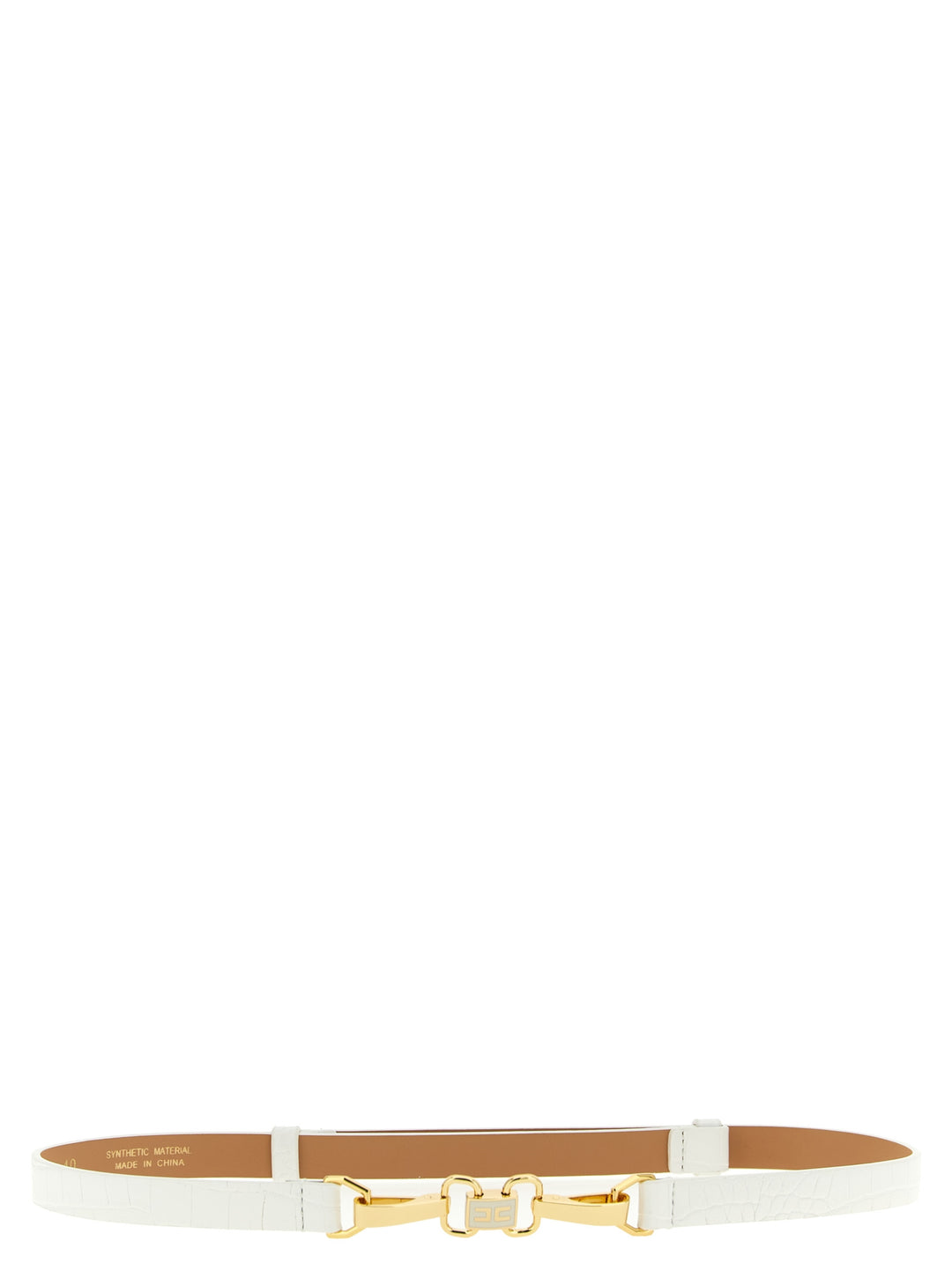 Elisabetta Franchi Jewel Clamp Belt Belts - White | 111ec4d02a54ca3d4dbc4956469f8aafee50ff97