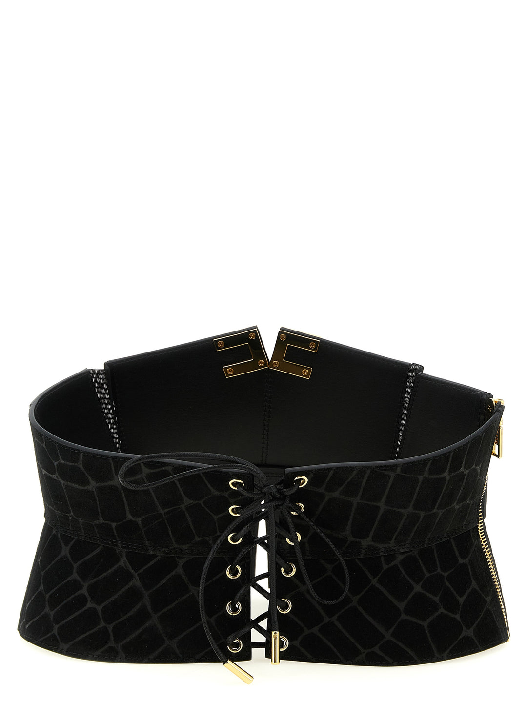 Elisabetta Franchi Bustier Belt Belts - Black | 4308bdb415353df4e5f31d5d16111ca3773d62ce