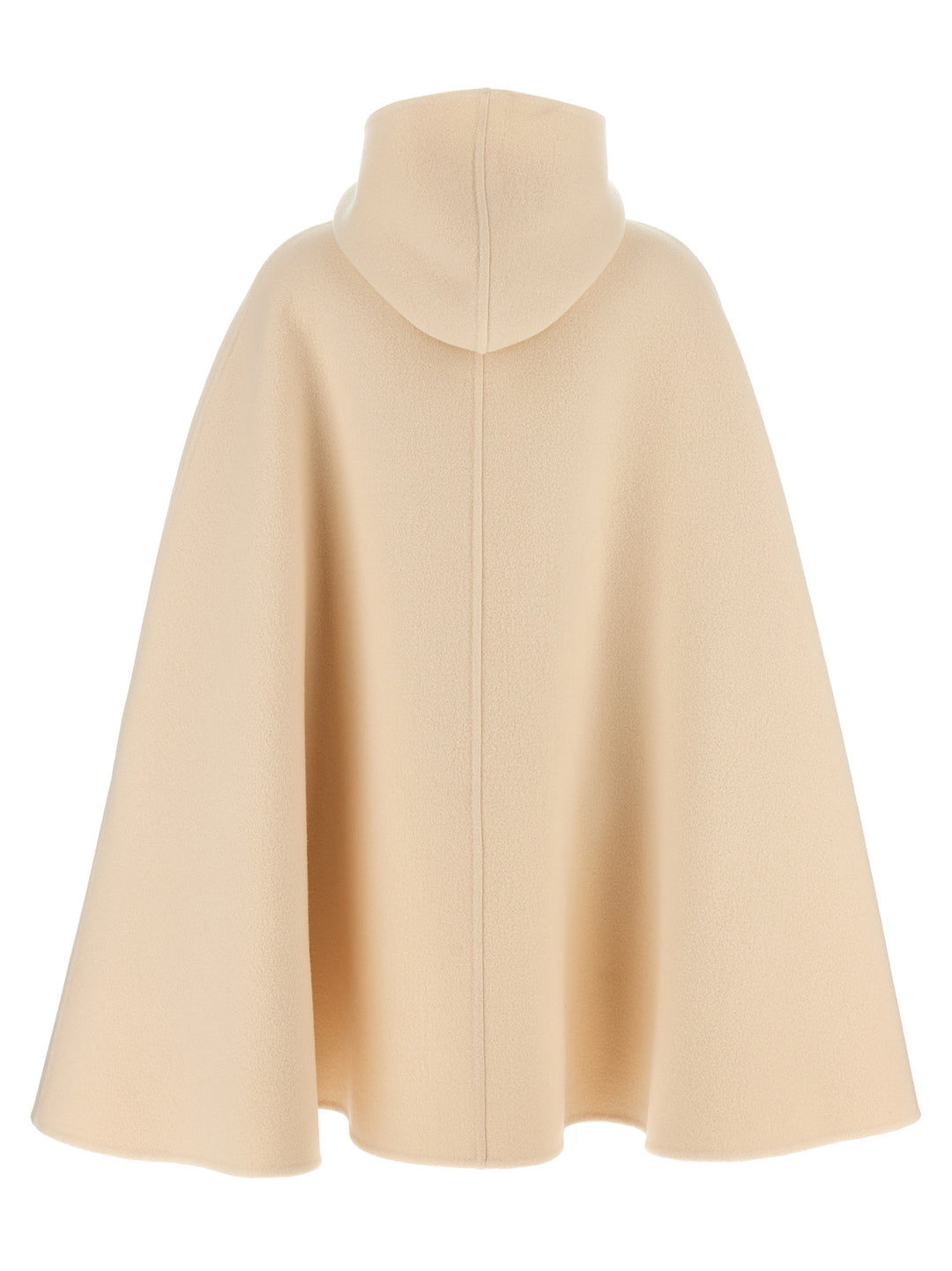 Hooded Cape Capes Beige